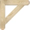 Ekena Millwork Traditional Craftsman Rough Sawn Bracket, Douglas Fir, 4"W x 24"D x 24"H BKT04X24X24TRA04RDF - alternate 2